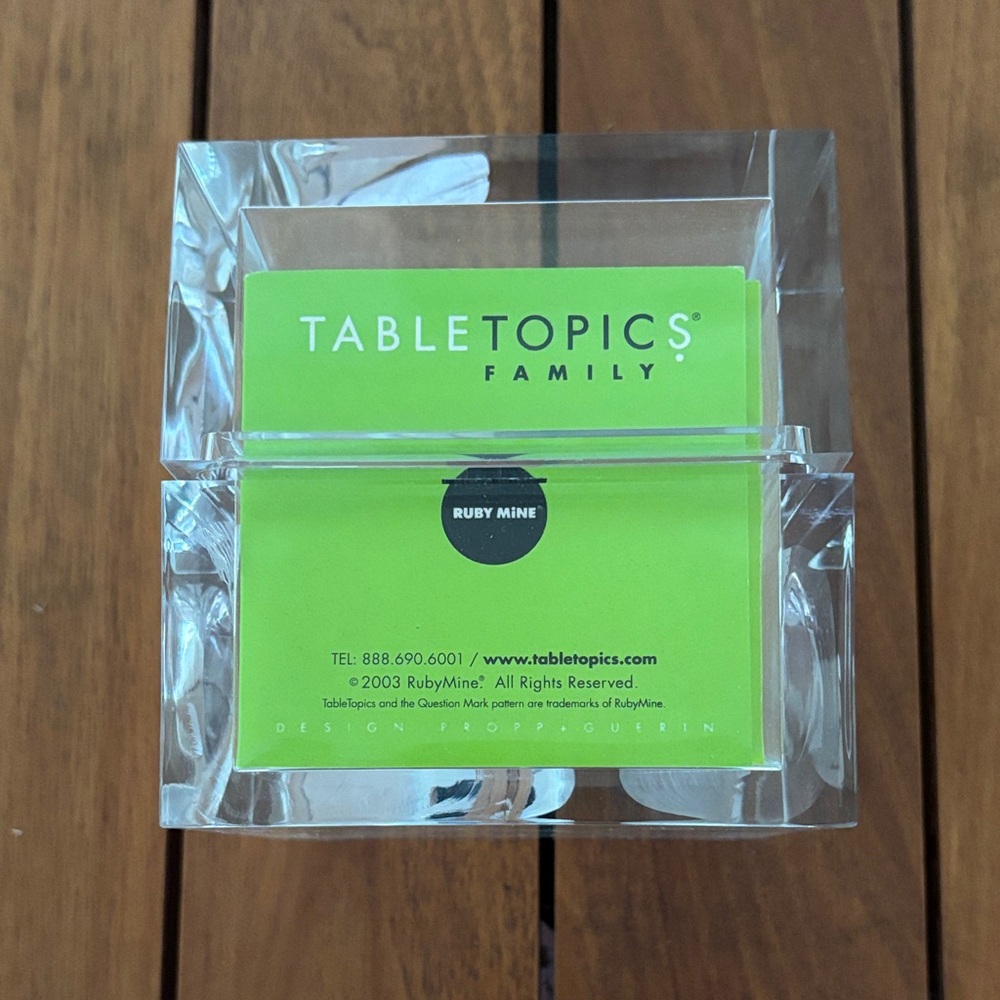 Table Topics Family Edition